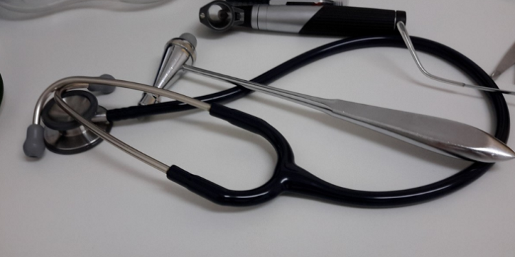 A doctors working devices.