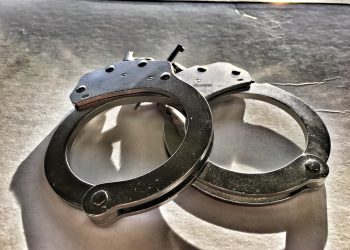 An image of handcuffs
