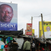 Banners of Kenya's opposition leader and presidential candidate Raila Odinga of the Azimio la Umoja (Declaration of Unity) coalition (L), and Kenya's Deputy President William Ruto and presidential candidate for the United Democratic Alliance (UDA) and Kenya Kwanza political coalition, are seen in Nairobi, Kenya, August 4, 2022.