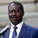 Kenyan opposition leader Raila Odinga
