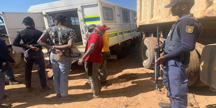 Seven suspects suspected for the gang rape of eight women, have appeared before the Krugersdorp Magistrate's Court for multiple counts of rape, aggravated robbery and contravention of the Immigration Act.