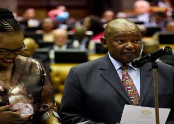 [File Image] President of the Congress of the People (COPE) being sworn in as a member of Parliament at the National Assembly in Parliament.