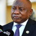 [File Image] President Cyril Ramaphosa engaging with the media