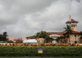 A view of former US President Donald Trump's Mar-a-Lago home after Trump said that FBI agents raided it, in Palm Beach, Florida, US August 9, 2022. REUTERS/Marco Bello