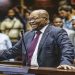 File Image: Former South African President Jacob Zuma appears in court where he faces charges that include fraud, racketeering and money laundering in Pietermaritzburg, South Africa, October 15, 2019.