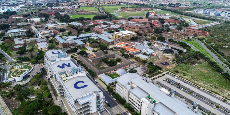 Image: Twitter: @UWConline

Aerial view of the University of the Western Cape (UWC)