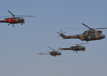 SAAF Museum helicopters flying at AAD airshow, Pretoria, South Africa, September 2022.