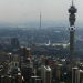 An aerial view of Johannesburg