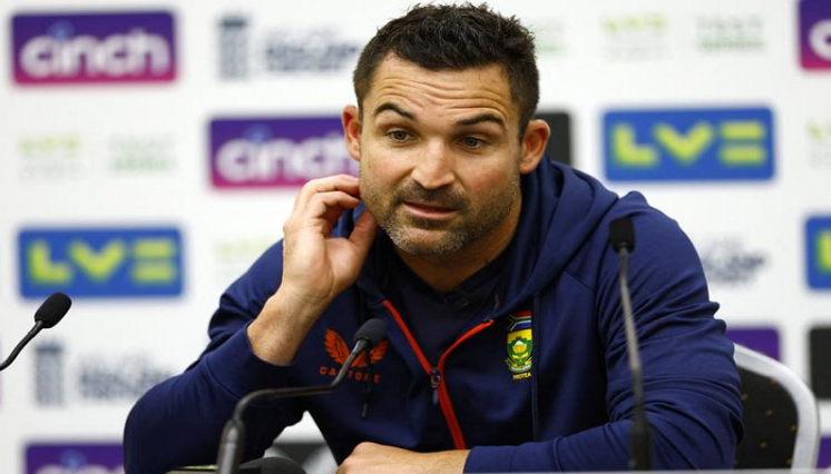 Third Test - South Africa Press Conference - The Oval, London, Britain - September 7, 2022 South Africa's Dean Elgar during a press conference .
