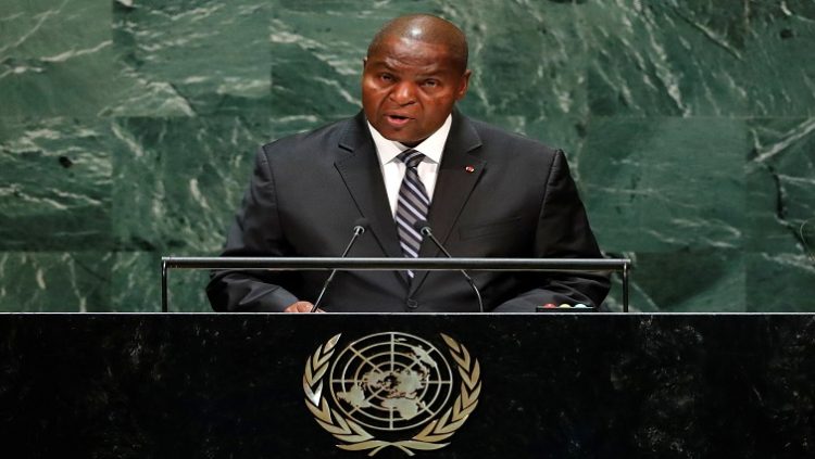 FILE PHOTO: Central African Republic President Faustin Archange Touadera.