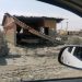 A destroyed home after mine dam collapse in Jagersfontein