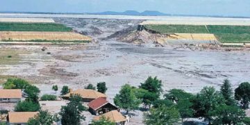 File Photo: Aftermath of flooding in Jagersfontein when a mine dam collapsed