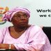 Governance and Administration Cluster Chairperson Dr. Nkosazana Dlamini-Zuma addressing the media in Pretoria South Africa 20/02/2012.