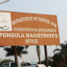 The sign of the Pongola Magistrate Office.