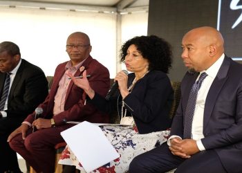 Minister of Tourism, Lindiwe Sisulu, attended the launch of Tourism Month media launch at !Kwa ttu Nature Reserve, 70km North of Cape Town on Sunday.
