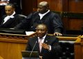 File image: President Cyril Ramaphosa addresses the sitting of the National Assembly.