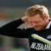 New Zealand's Martin Guptill after being caught by Afghanistan's Najibullah Zadran after the first ball of innings, ICC Cricket World Cup - Afghanistan v New Zealand, The County Ground, Taunton, Britain - June 8, 2019.