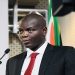 File image: Minister of Justice and Correctional Services, Ronald Lamola briefing media.