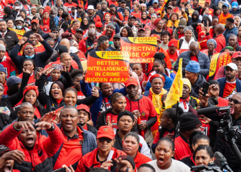 Cosatu staged multipile protests in various parts of South Africa on Friday.