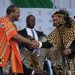 eSwatini's King Mswati III congratulaing King MisuZulu kaZwelithini