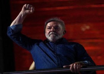 Brazil's former President and presidential candidate Luiz Inacio Lula da Silva reacts at an election night gathering on the day of the Brazilian presidential election run-off, in Sao Paulo, Brazil, October 30, 2022.