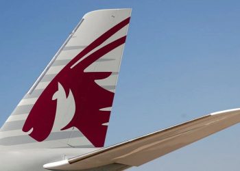 A Qatar Airways Airbus A350-1000 is pictured at the Eurasia Airshow in the Mediterranean resort city of Antalya, Turkey April 25, 2018.