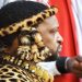 His Majesty King Misuzulu KaZwelithini at Moses Mabhida Stadium, Durban, KwaZulu-Natal.