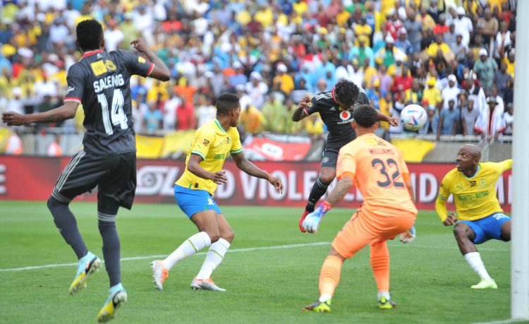 Kermit Erasmus gives Orlando Pirates the lead in the MTN8 semi-final second leg.