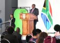 President Cyril Ramaphosa delivers a key note address at WECONA