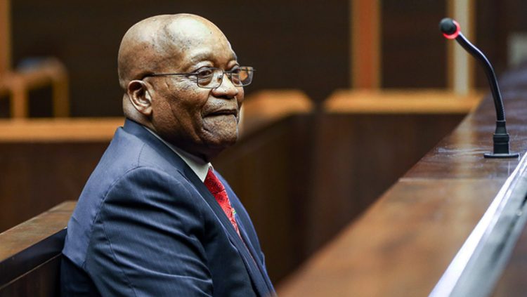 File Image: Former President Jacob Zuma in court