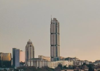 A view of the Sandton skyline
