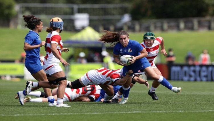 Italy's Maria Magatti in action, October 23, 2022.