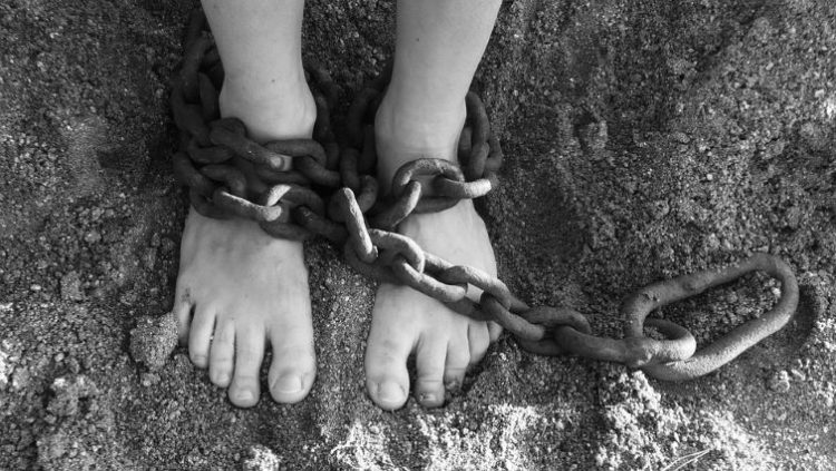 Chained feet