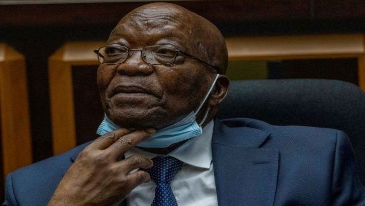 [File image] Former South African President Jacob Zuma appears at the High Court in Pietermaritzburg, South Africa, January 31, 2022