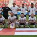 File Image | England players pose for a team group photo before the match against Hungary in Puskas Arena Park at Budapest.