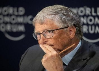 Bill Gates, co-chairman of the Bill & Melinda Gates Foundation, attends a news conference at the World Economic Forum 2022 (WEF) in the Alpine resort of Davos, Switzerland May 25, 2022.