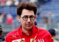 Ferrari Formula One boss Mattia Binotto at a race event