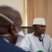 Mali's Prime Minister Choguel Maiga attends a meeting with the United Nations Security Council delegation in visit in Bamako, Mali October 24, 2021.