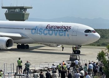 The Eurowings Discover direct flight from Frankfurt, Germany has officially touched down at Kruger Mpumalanga International Airport.