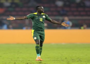 File | Senegal's Sadio Mane reacts