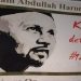 An image of activist Imam Abdullah Haron is seen at the Imam Haron Foundation launched its 123-day campaign to commemorate the 50th anniversary of his death in Cape Town in. Image captured on 28 May 2019.