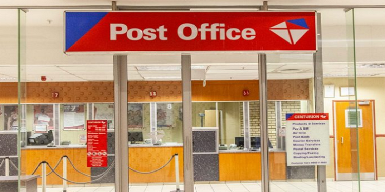 Post Office in the Centurion Mall