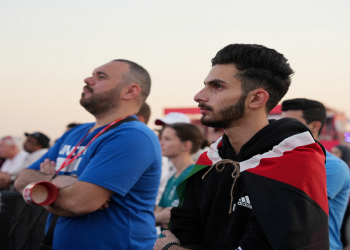 Fans at Qatar World Cup