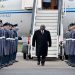 President Cyril Ramaphosa is seen arriving at the Stansted Airport in London on 21 November 2022 ahead of his state visit in the United Kingdom.
