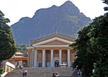 The University of Cape Town buiilding.
