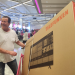 One shopper bought a TV at one of the big retail stores in Durban during the Black Friday sales on November 25, 2022.