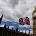 Union Flag flies near the Houses of Parliament in London, Britain, June 7, 2017