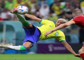 The Tottenham Hotspur forward has been in fine form when wearing the golden yellow kit of Brazil this year and he opened the scoring with an easy tap-in before doubling the lead with his acrobatic effort.