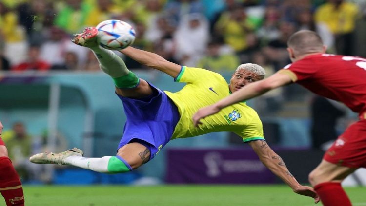 The Tottenham Hotspur forward has been in fine form when wearing the golden yellow kit of Brazil this year and he opened the scoring with an easy tap-in before doubling the lead with his acrobatic effort.