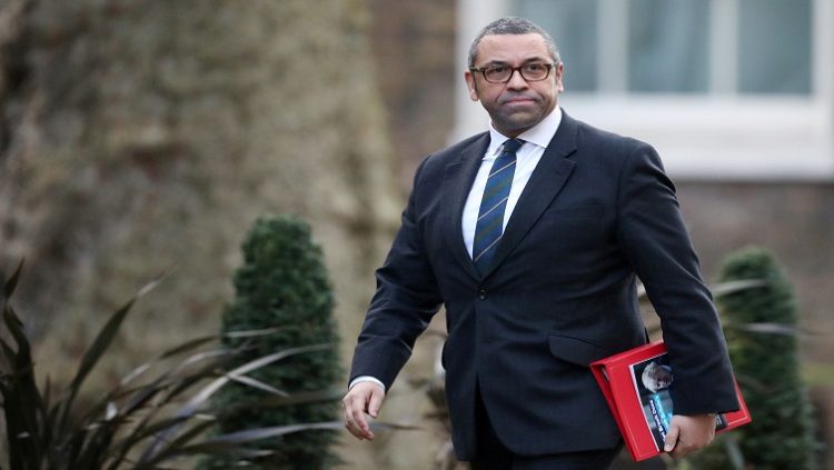 British Foreign Minister James Cleverly.